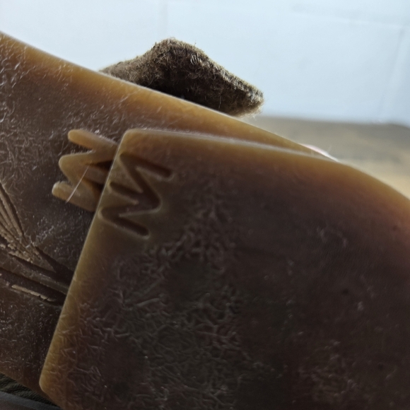 El Naturalista Khaki Green Leather Open Toe Ankle Strap Sandals - Picture 6 of 13